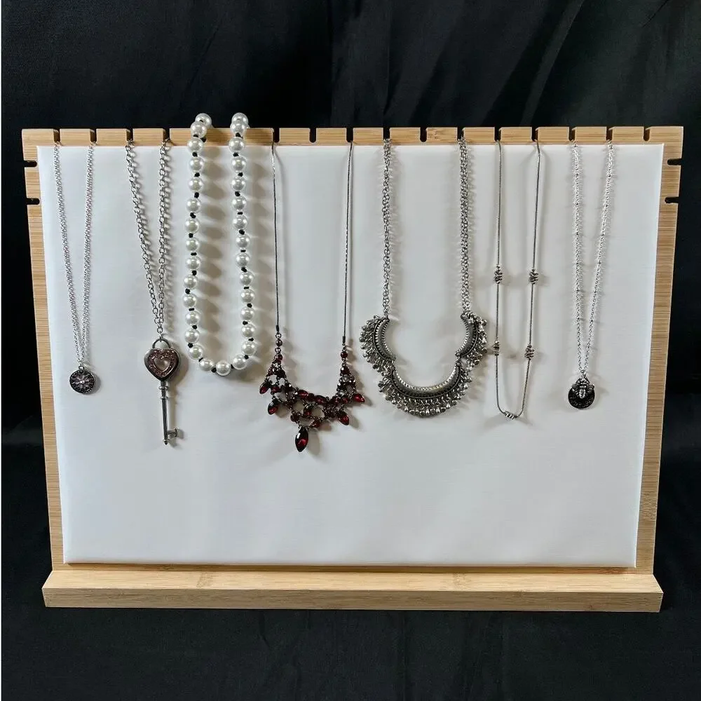 lot of 7 beautiful tinkerbell charm pendant with chain necklace assorted jewelry